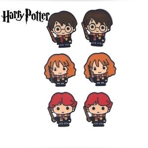 Harry Potter earrings set hermione ron